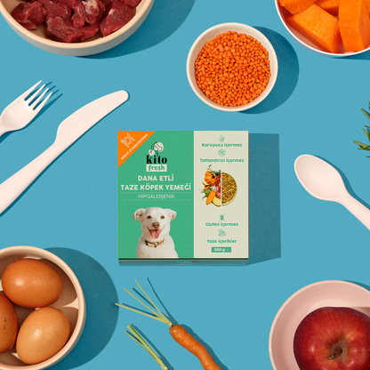 Dana Etli Köpek Yemeği