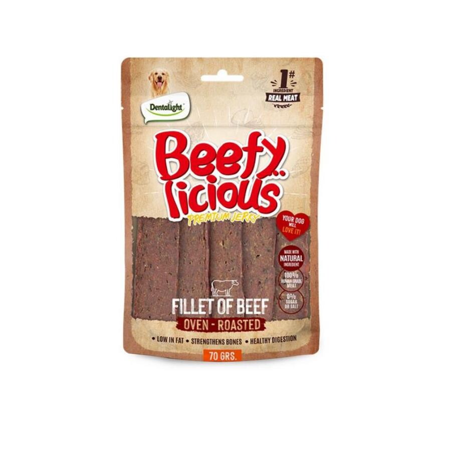 Dentalight Beefy Fillet Sığır Etli Köpek Ödül Maması 70 GR  | SRC: Barcode: 6942133313487