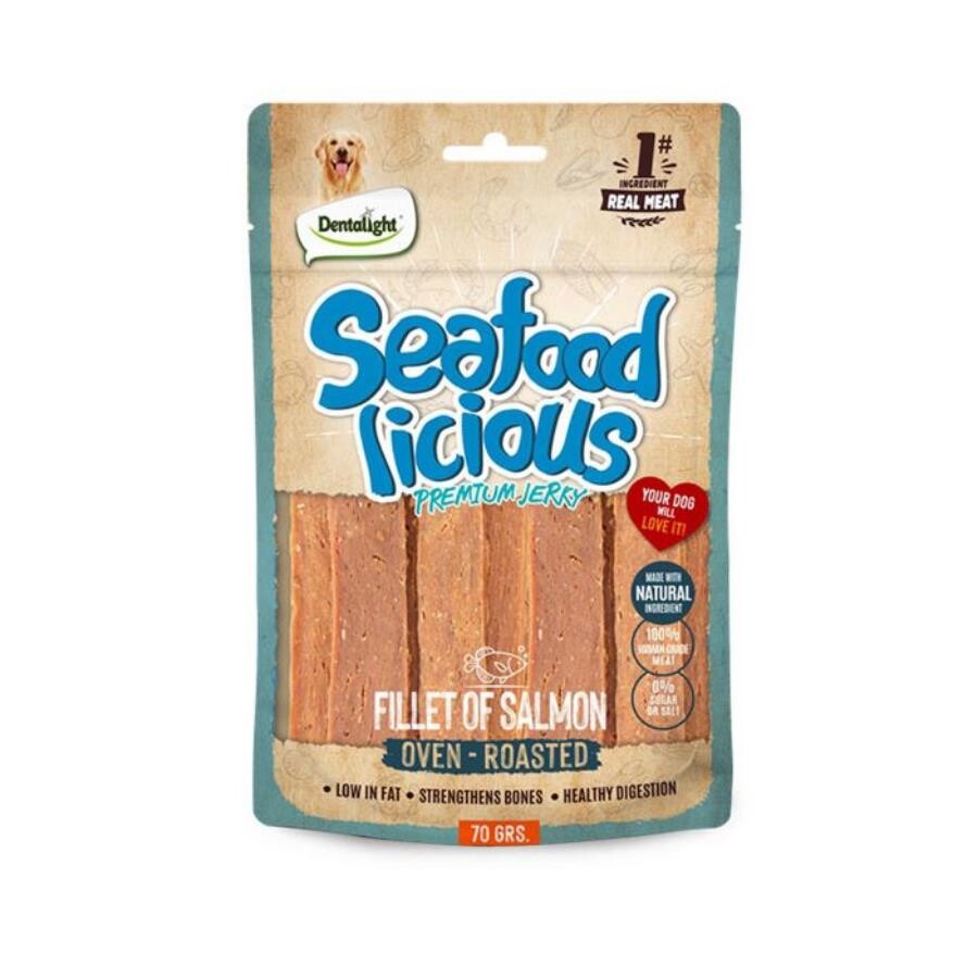 Dentalight Seafood Fillet Somon Balıklı Köpek Ödül Maması 70 GR  | SRC: Barcode: 6942133313364