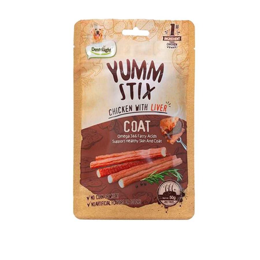 Dentalight Yumm Stick Tavuk Ve Ciğerli Köpek Ödül Çubuğu 50 GR  | SRC: Barcode: 6942133310844
