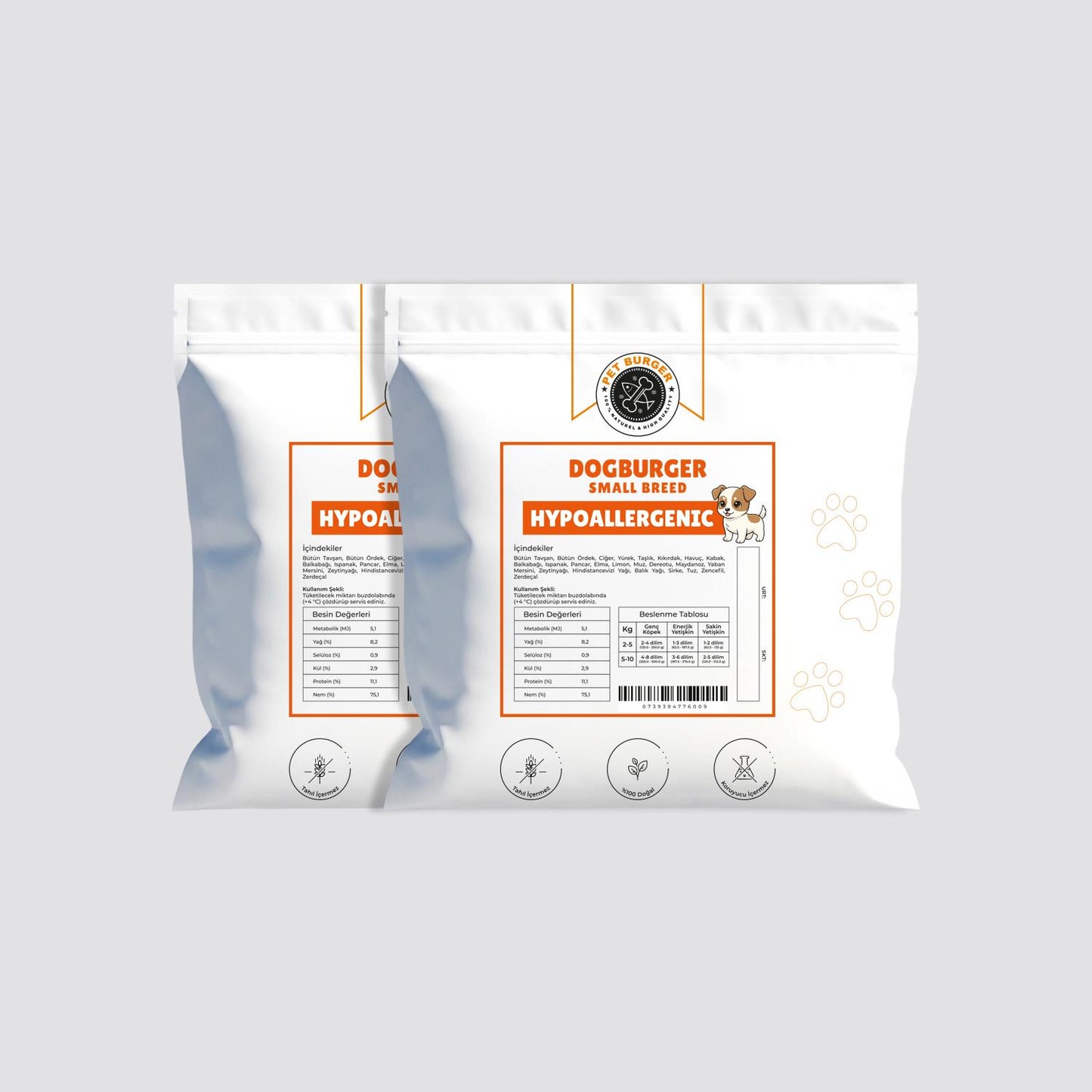 Dogburger Hypoallergenic Small Breed