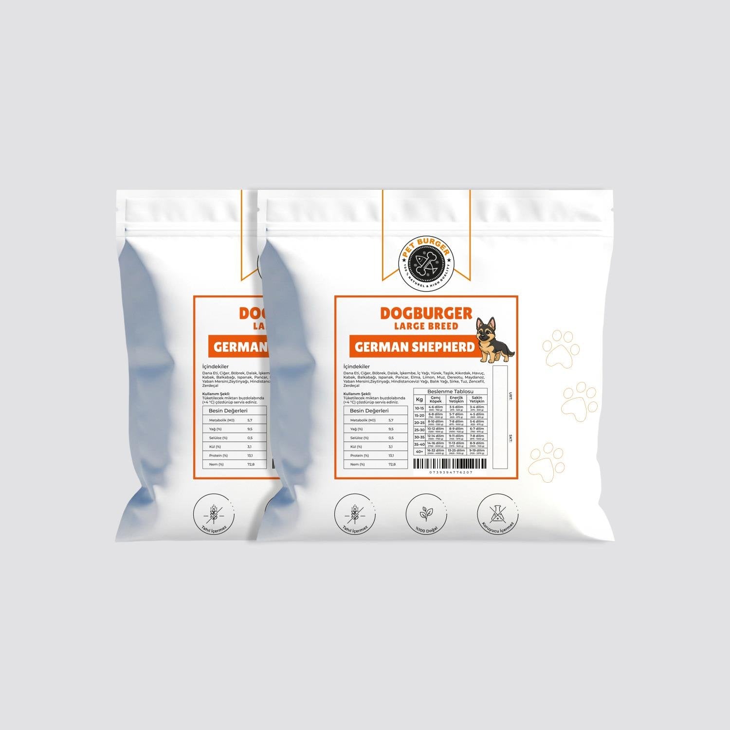 Dogburger Large Breed German Sheperd