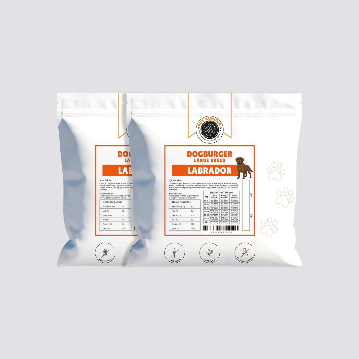 Dogburger Large Breed Labrador