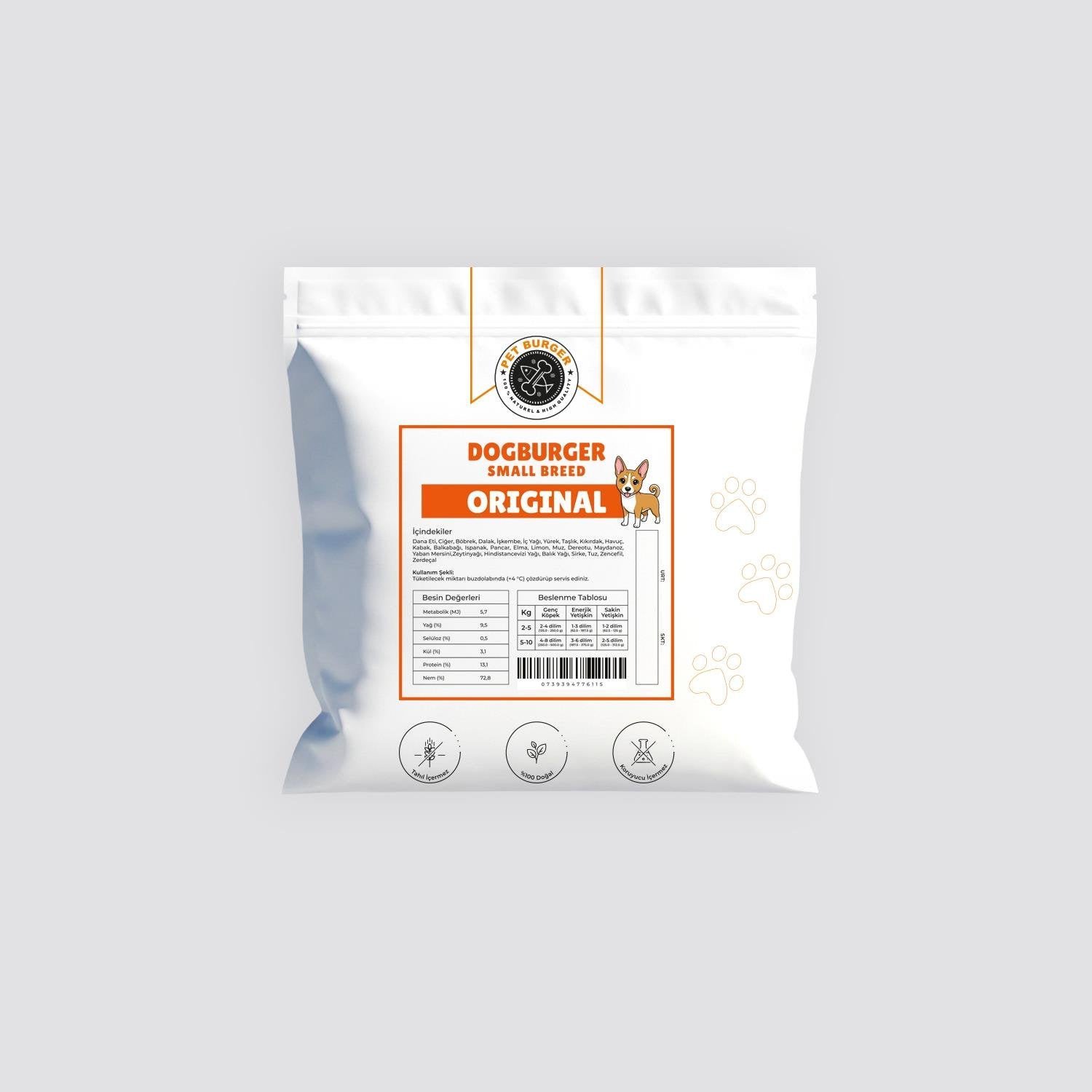 Dogburger Original Small Breed