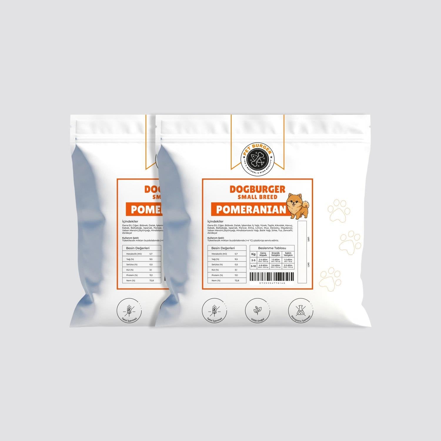 Dogburger Pomeranian