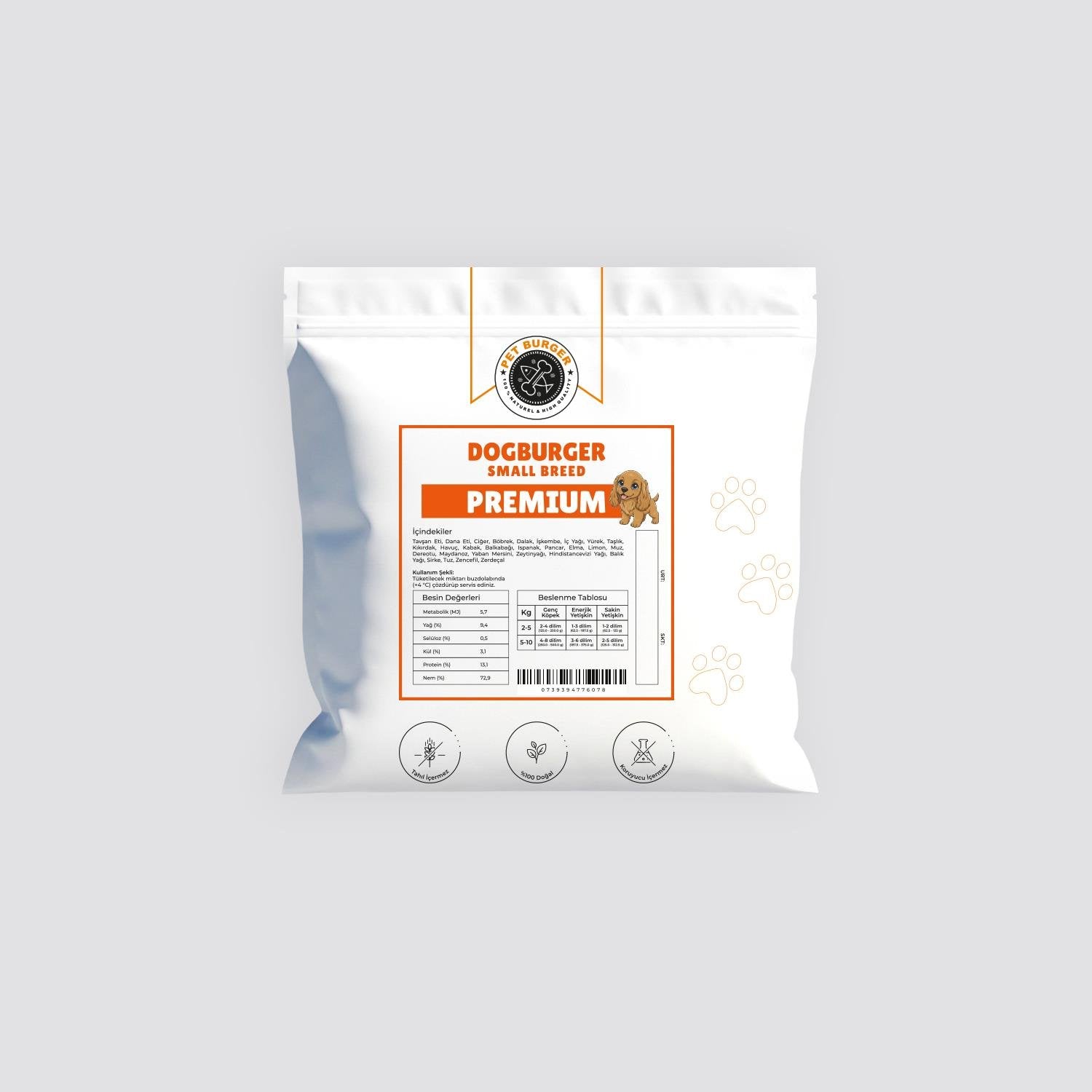 Dogburger Premium Small Breed 