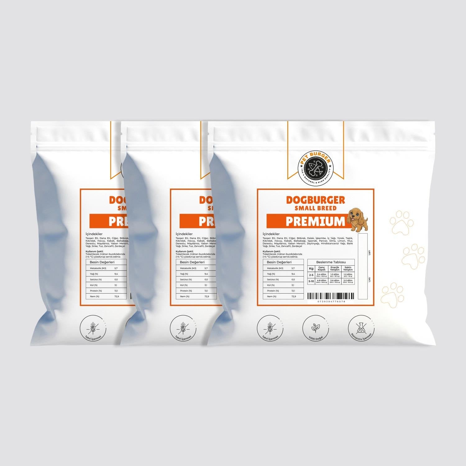 Dogburger Premium Small Breed 