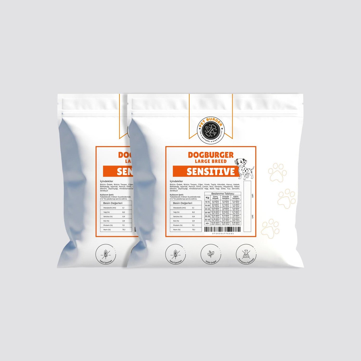 Dogburger Sensitive Large Breed