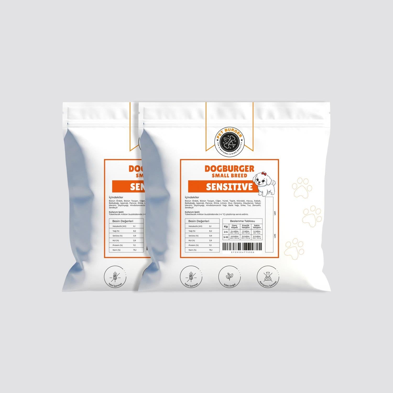 Dogburger Sensitive Small Breed