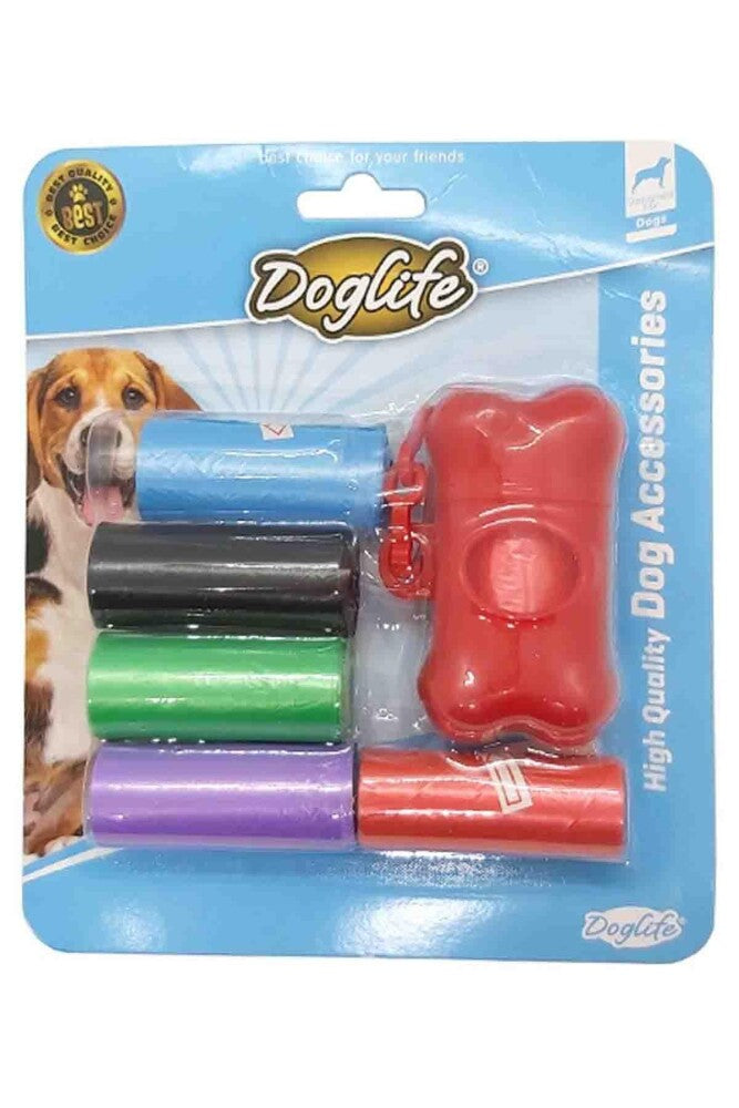 Doglife Dışkı Toplama Seti Poşet 6'LI  | SRC: Barcode: 8681475632648