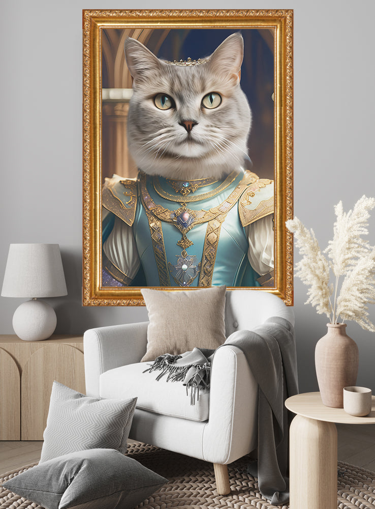 Domestic Queen 70x100 Çerçeveli  | SRC: Barcode: domestic-queen10