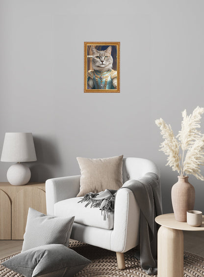 Domestic Queen 20x30 Çerçeveli  | SRC: Barcode: domestic-queen2