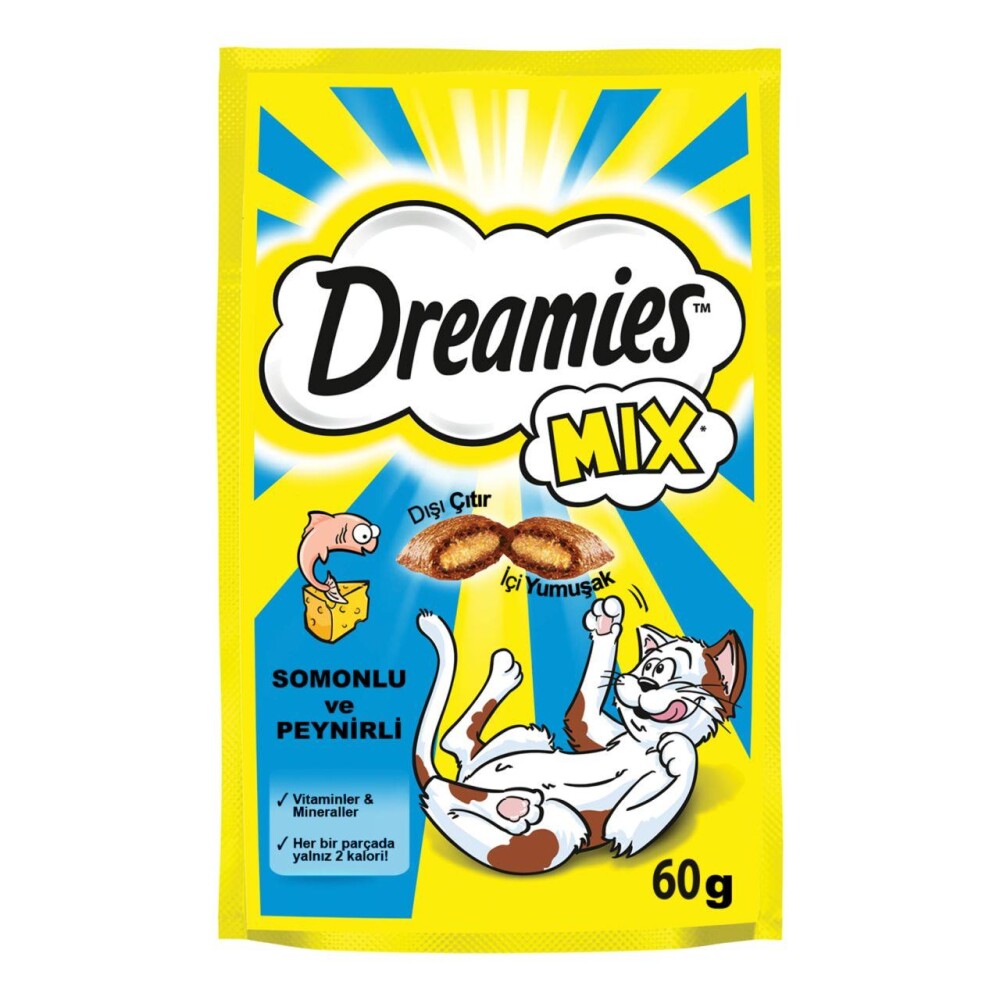 Dreamies Somonlu Ve Peynirli Kedi Ödül Maması 60 GR  | SRC: Barcode: 5998749130445