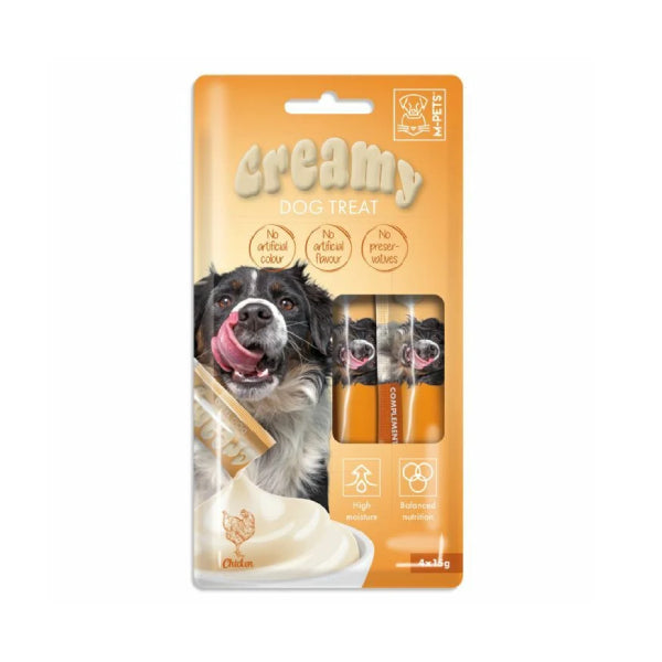M-Pets Creamy Tavuklu Sıvı Köpek Ödül Maması