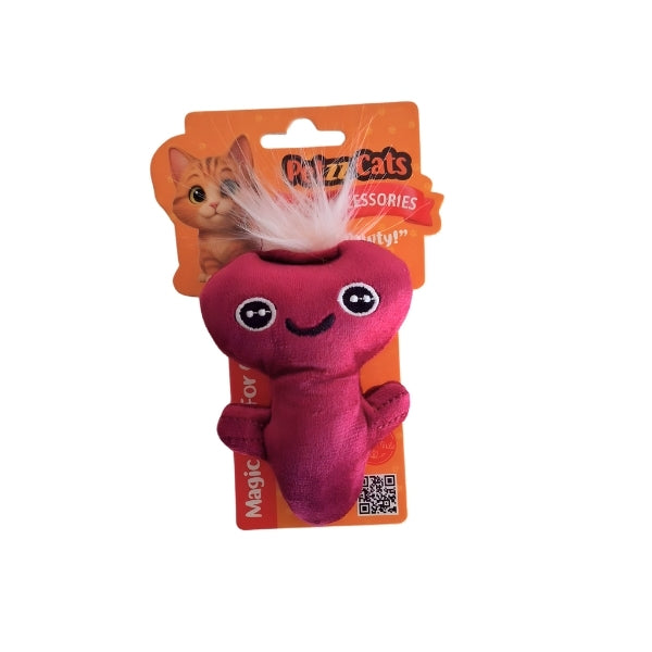 PetzzCats Axe Matatabi ve Çıngırak Sesli Peluş Kedi Oyuncağı