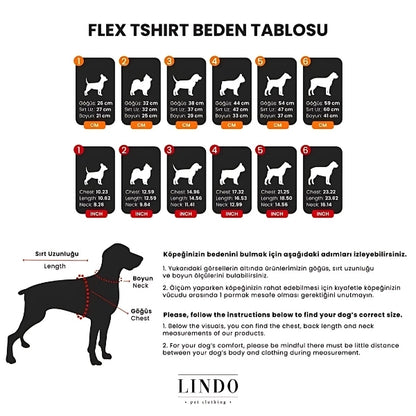 Lindo Dogs Good Vibes Only Flex Köpek Kıyafeti