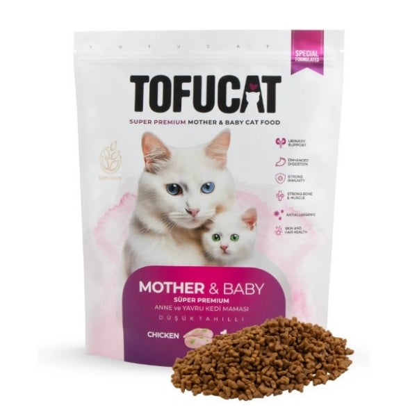Tofucat Mother&Babycat Tavuklu Anne ve Yavru Kedi Maması