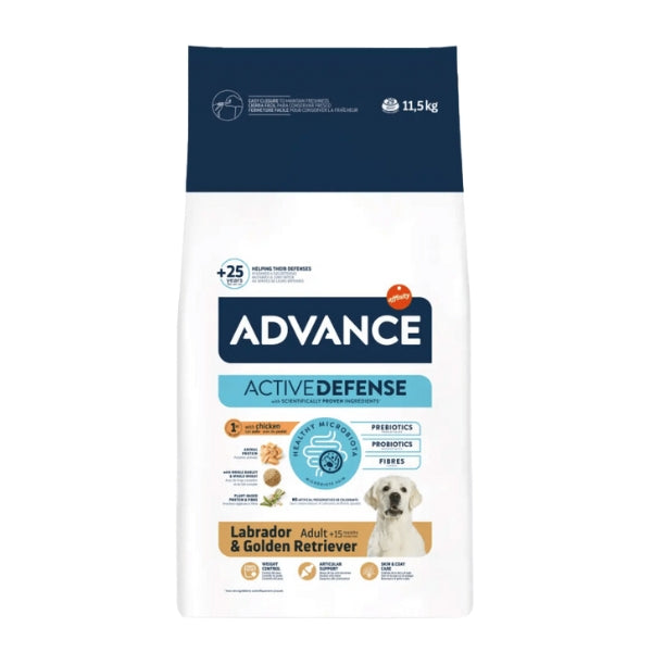 Advance Labrador ve Golden Retriever Tavuklu Yetişkin Köpek Maması