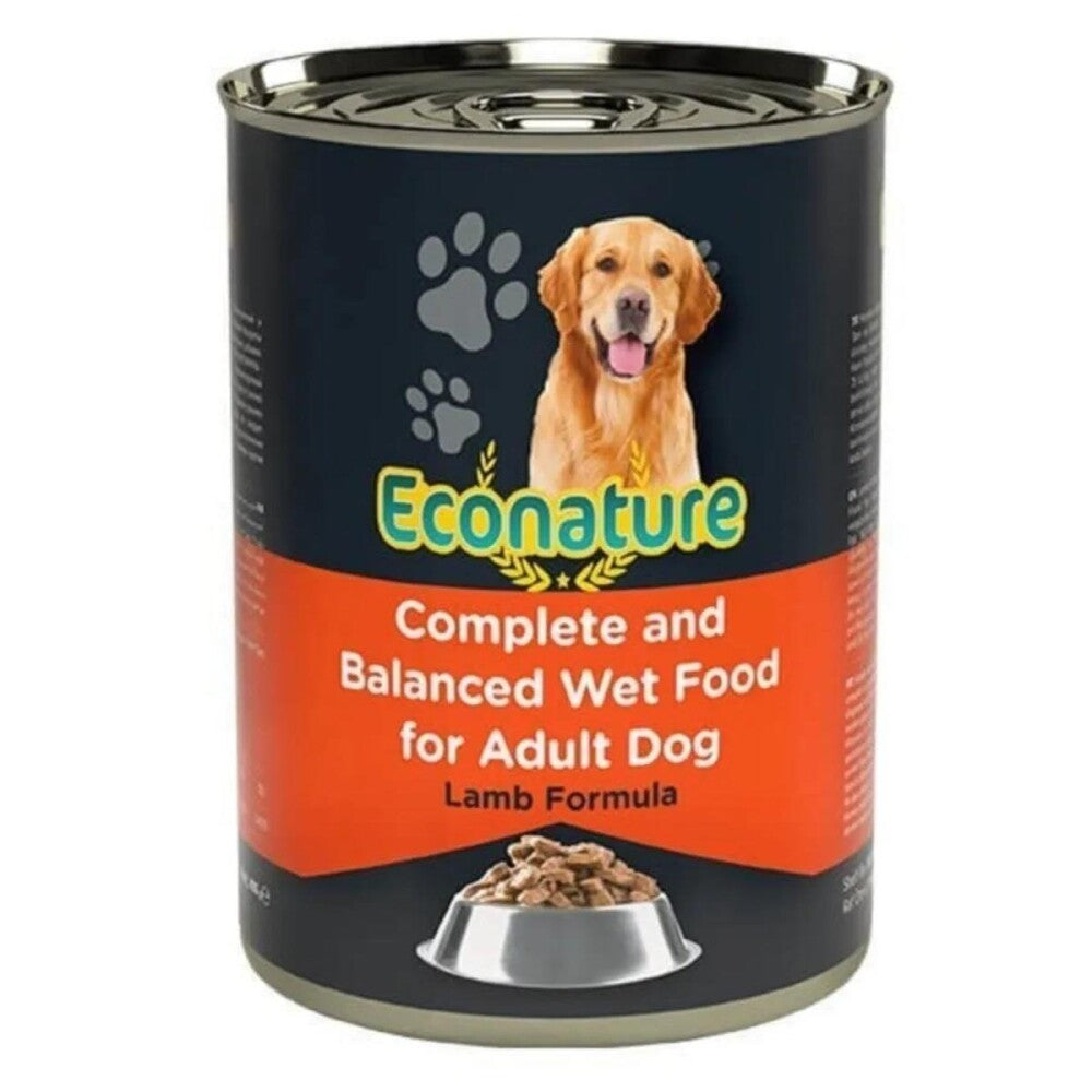 Econature Kuzu Etli Yetişkin Köpek Konservesi 400 GR  | SRC: Barcode: 8681612751010