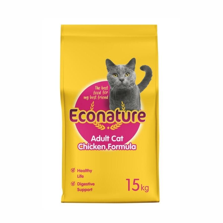 Econature Chicken Formula Tavuklu Yetişkin Kedi Maması 15 KG  | SRC: Barcode: 8681612751515