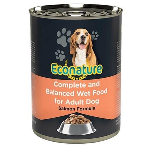 Econature Somonlu Yetişkin Köpek Konservesi 400 GR  | SRC: Barcode: 8681612751027