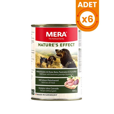 Mera Natures Effect Yaban Domuzlu Köpek Konservesi