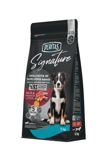 Signature Kuzulu Orta ve Büyük Irk Yavru Köpek Maması