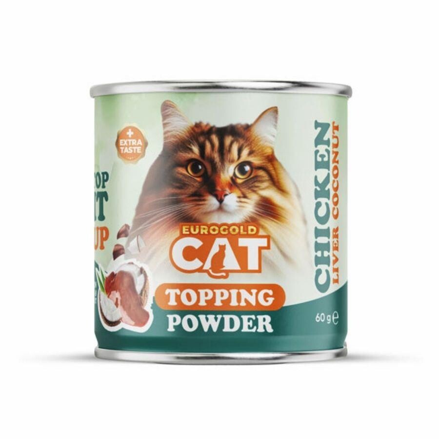 Eurogold Cat Topping Powder Tavuk Ciğerli Mama Tozu 60 GR  | SRC: Barcode: 8681144152057