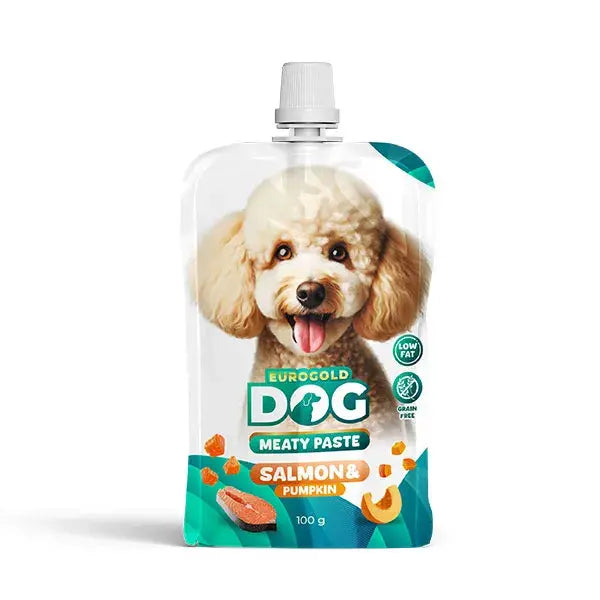 Eurogold Taze Somonlu Ve Balkabaklı Yetişkin Köpek Konservesi 100 GR  | SRC: Barcode: 8681144151807