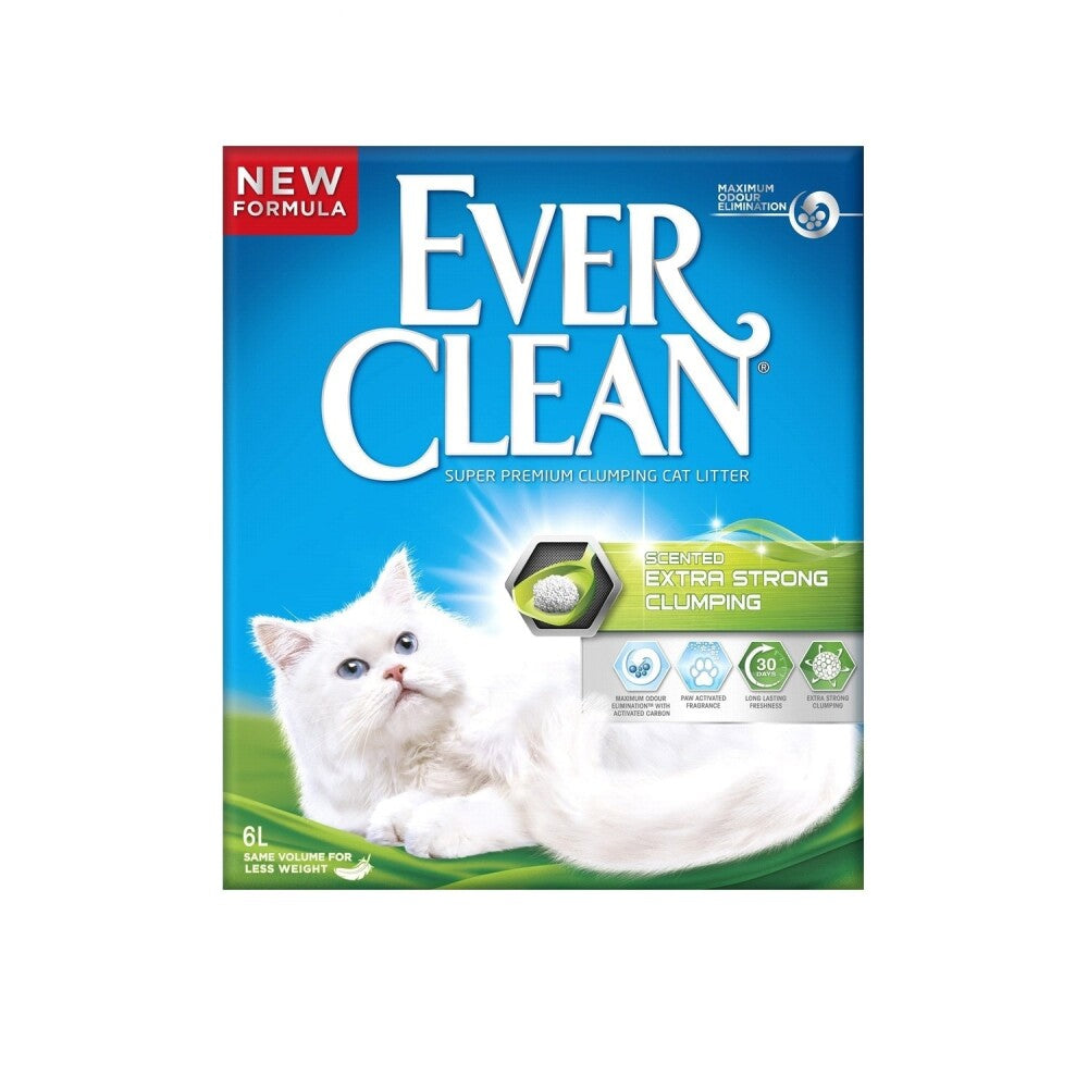 Ever Clean Extra Strong Kokulu İnce Taneli Topaklaşan Kedi Kumu 6 LT  | SRC: Barcode: 5060255492185