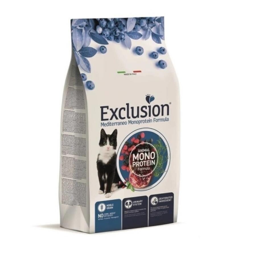 Exclusion Monoprotein Ton Balıklı Düşük Tahıllı Yetişkin Kedi Maması 12 KG  | SRC: Barcode: 8011259004512