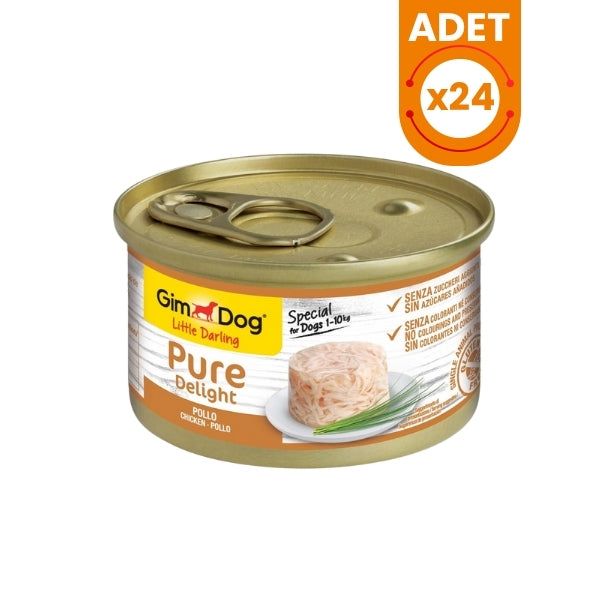 Gimdog Pure Delight Tavuk Etli Yetişkin Konserve Köpek Maması