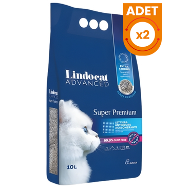 Lindocat Super Premium Bikarbonatlı Koku Önleyici Extra Güçlü Tozsuz Topaklanan Kedi Kumu