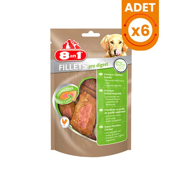 8in1 Fillets Pro Digest Sindirim Destekleyici Köpek Ödül Maması