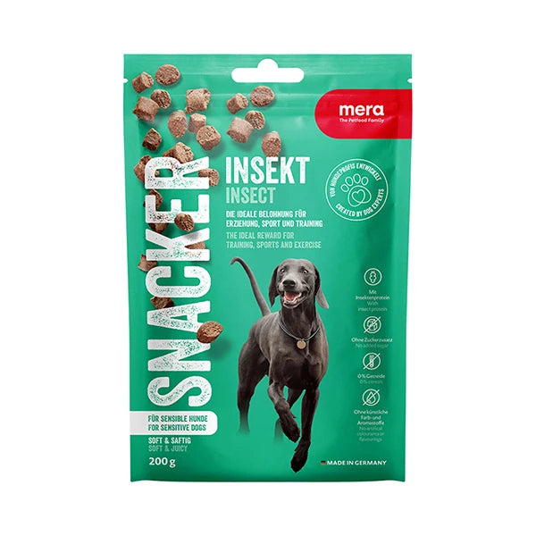 Mera Snacker İnsect Böcekli Yumuşak Köpek Ödülü Maması