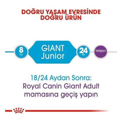 Royal Canin Giant Junior Dev Irk Yavru Köpek Maması