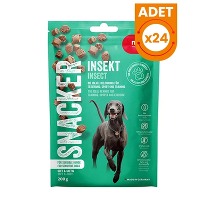 Mera Snacker İnsect Böcekli Yumuşak Köpek Ödülü Maması