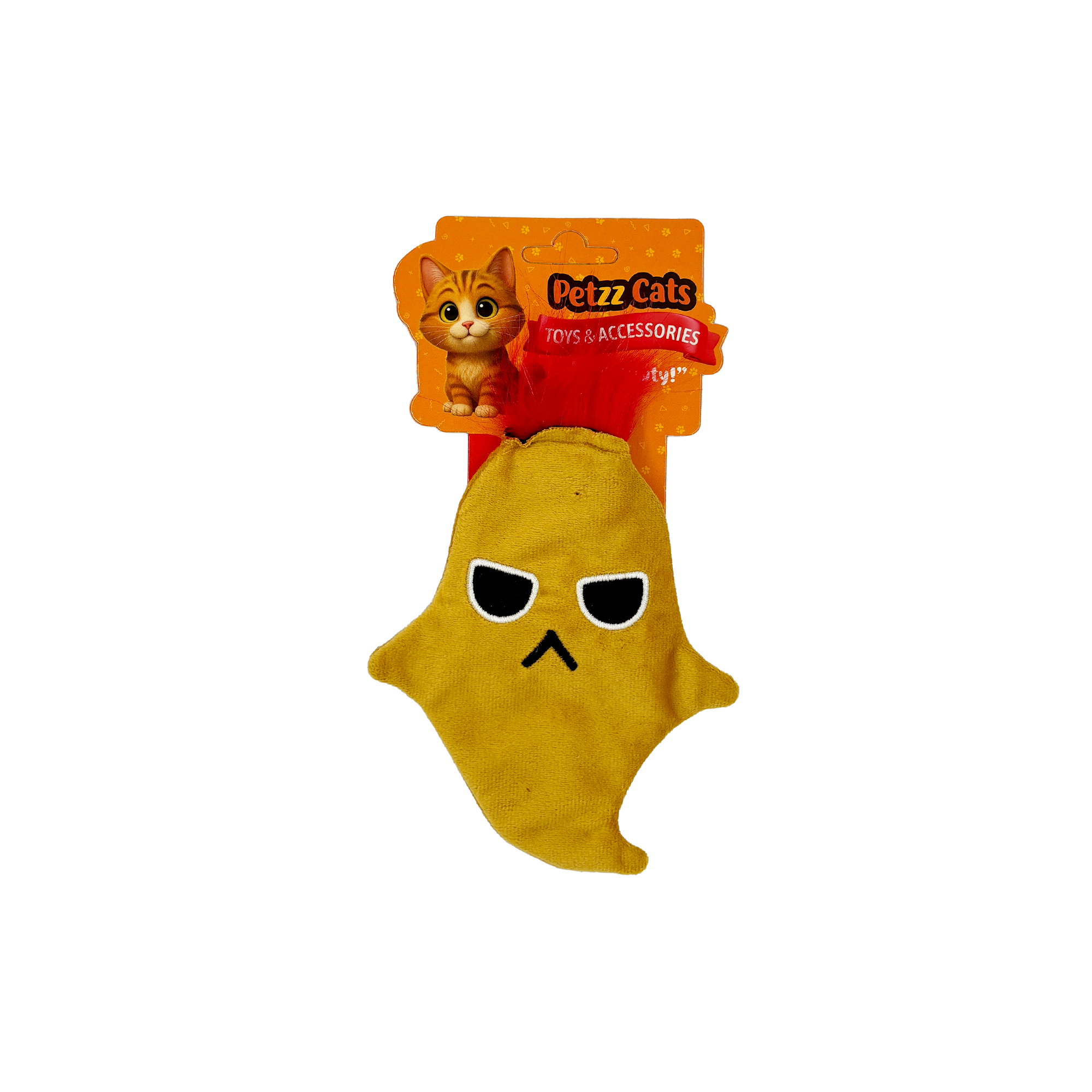 PetzzCats Ghost Matatabi ve Çıngırak Sesli Peluş Kedi Oyuncağı