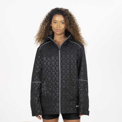 Lindo Dogs People Black Skull Unisex Yağmurluk