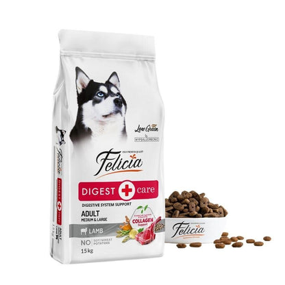 Felicia Kuzulu Pirinçli Düşük Tahıllı Hipoalerjenik Köpek Maması 15 KG  | SRC: Barcode: 8681299601257