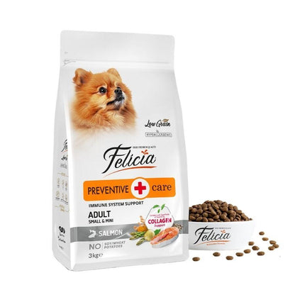 Felicia Mini Somonlu Düşük Tahıllı Hipoalerjenik Köpek Maması 3 KG  | SRC: Barcode: 8681299606610