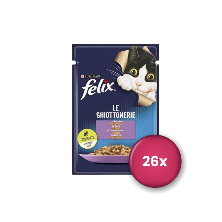 Felix Kuzu Etli Yetişkin Kedi Konservesi 85 GR 26 ADET  | SRC: Barcode: 12479962-26