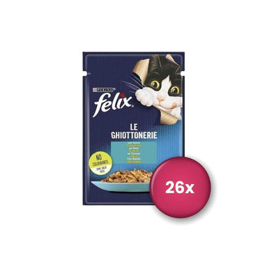 Felix Pouch Ton Balıklı Yetişkin Kedi Konservesi 85 GR 26 ADET  | SRC: Barcode: 7613287484192