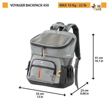 Ferplast Voyager 400 Kedi Ve Köpek Kumaş Taşıma Çantası 33X23X41 CM GRI  | SRC: Barcode: 8010690215617
