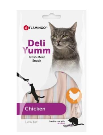 Flamingo Deli Yumm Tavuklu Krema Kedi Ödül Maması 14 GR 5'LI  | SRC: Barcode: ‍5400585175547