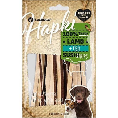 Flamingo Hapki Glutensiz Kuzu Ve Balıklı Sushi Köpek Ödülü 85 GR  | SRC: Barcode: 5400585146608