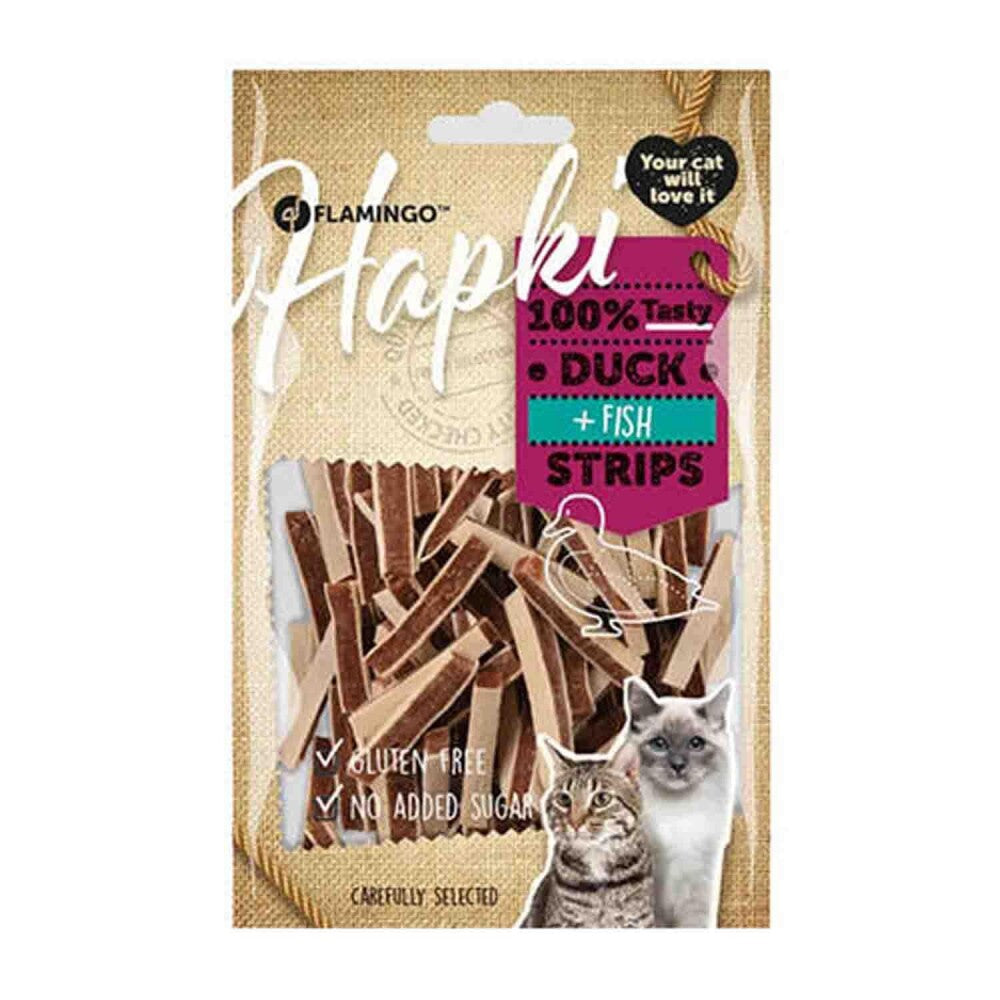Flamingo Hapki Ördekli Balıklı Kedi Ödül Maması 85 GR  | SRC: Barcode: 5400585147155