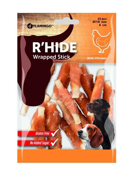 Flamingo Rhide Tavuklu Glutensiz Burgu Köpek Ödül Maması 100 GR 6 CM TEKLI  | SRC: Barcode: 5400585129489