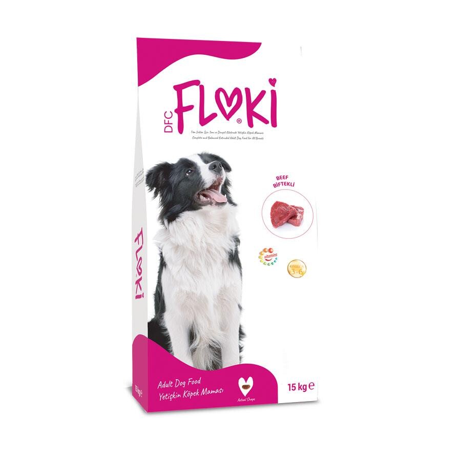 Floki Biftekli Yetişkin Köpek Maması 15 KG  | SRC: Barcode: 8680542870822