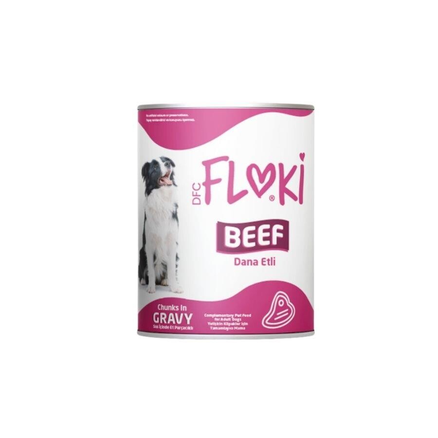 Floki Dana Etli Yetişkin Köpek Konservesi 400 GR  | SRC: Barcode: 8680542873519
